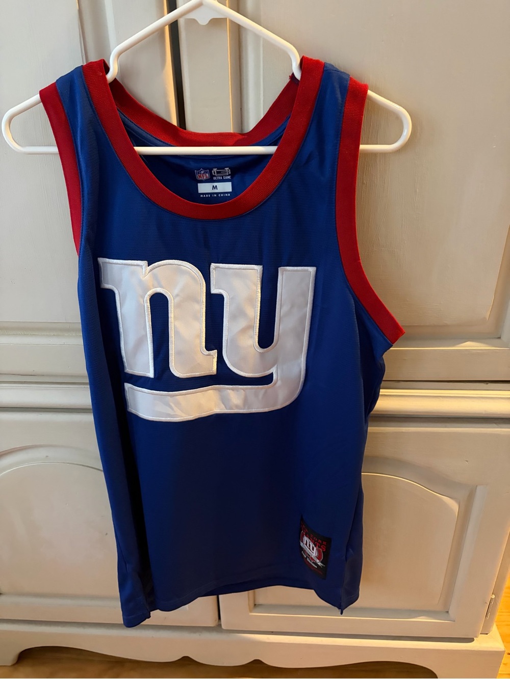 NFL Men’s Blue & Red Team Tank Top - M